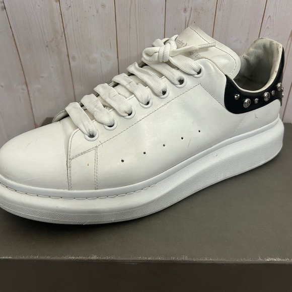 Alexander McQueen Other - Alexander McQueen Studded Oversized Sneakers White Size 12